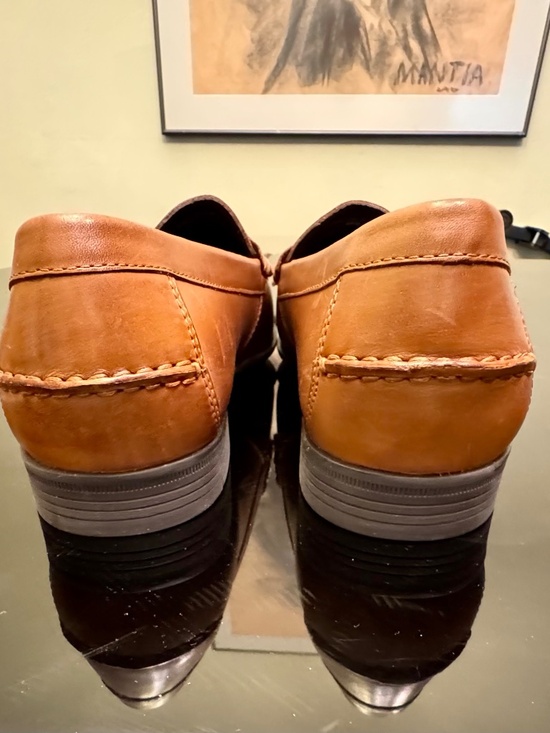 Cole Haan, size 11 loafers, tan leather main image 8